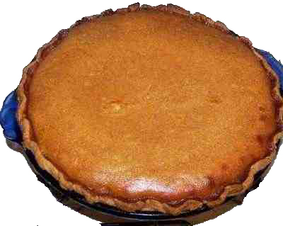 bake the pumpkin pie